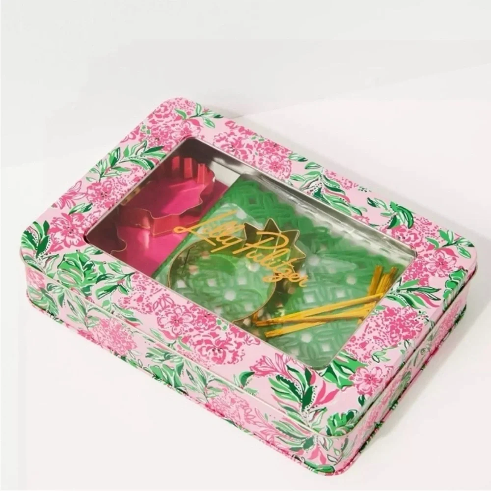 Lilly Pulitzer GWP Cookie Exchange Kit Conch Shell Pink Koala La La NWT